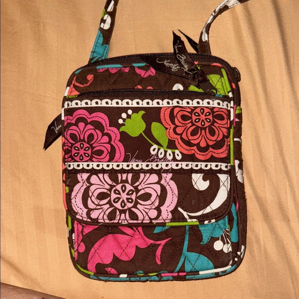 Vera Bradley Multicolor Floral Crossbody Bag